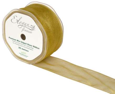 50mm x 20m Gold - Ribbons